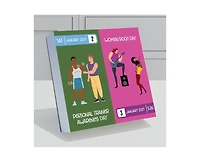 Tf Publishing Paper Goods 2027 Every Day's A Holiday Daily Desktop Calendar