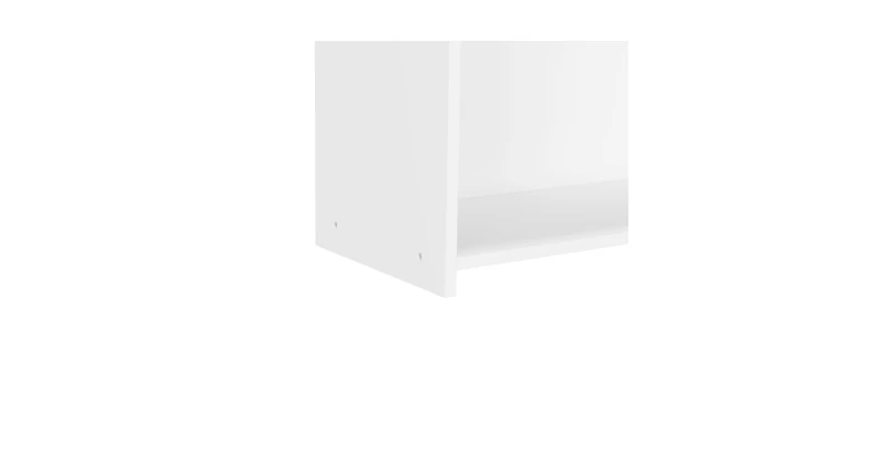 Flynama 4-Compartment Kids Safety Bookcase, Mdf Toy Storage Rack Max Load 25Lbs with Wall Buckle