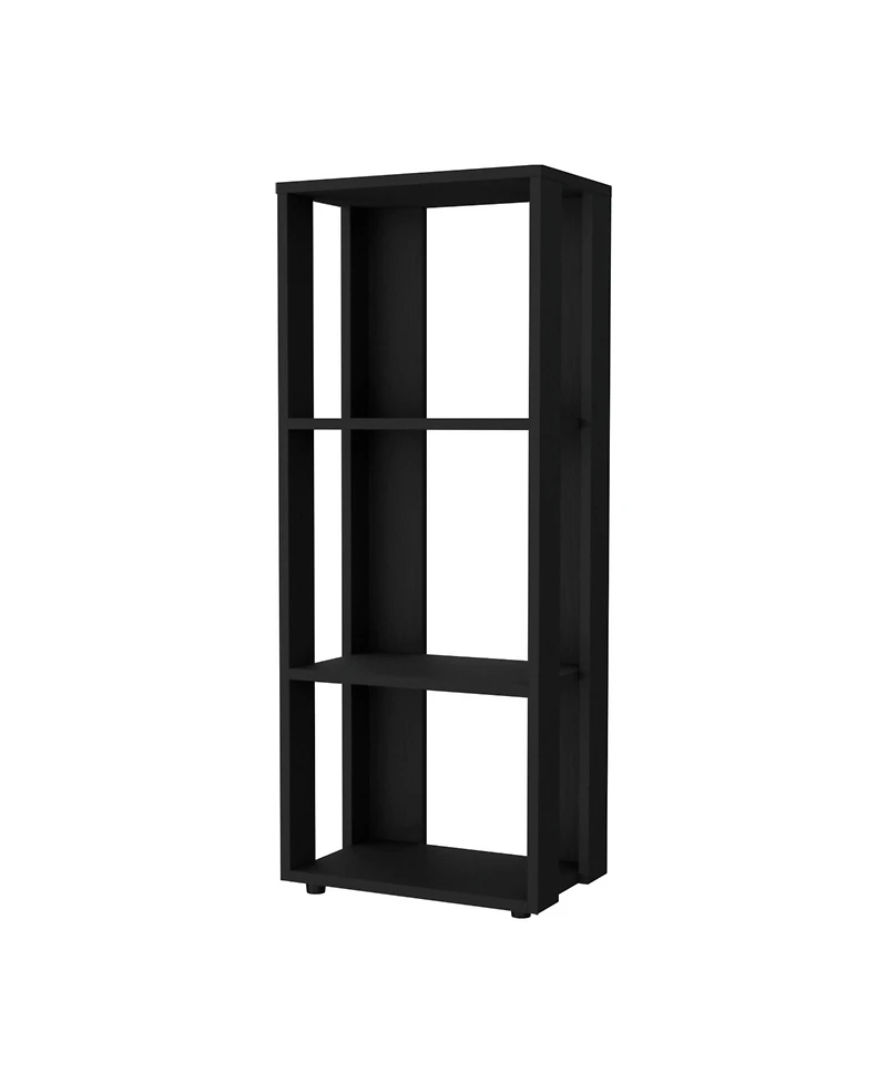 Flynama Melamine 3-Tier Minimalist Open Storage Bookcase