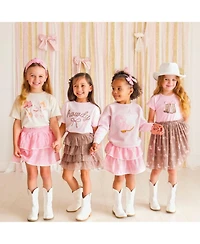 Sweet Wink Little Girls 5-8 Western Girlie Short Sleeve T-Shirt