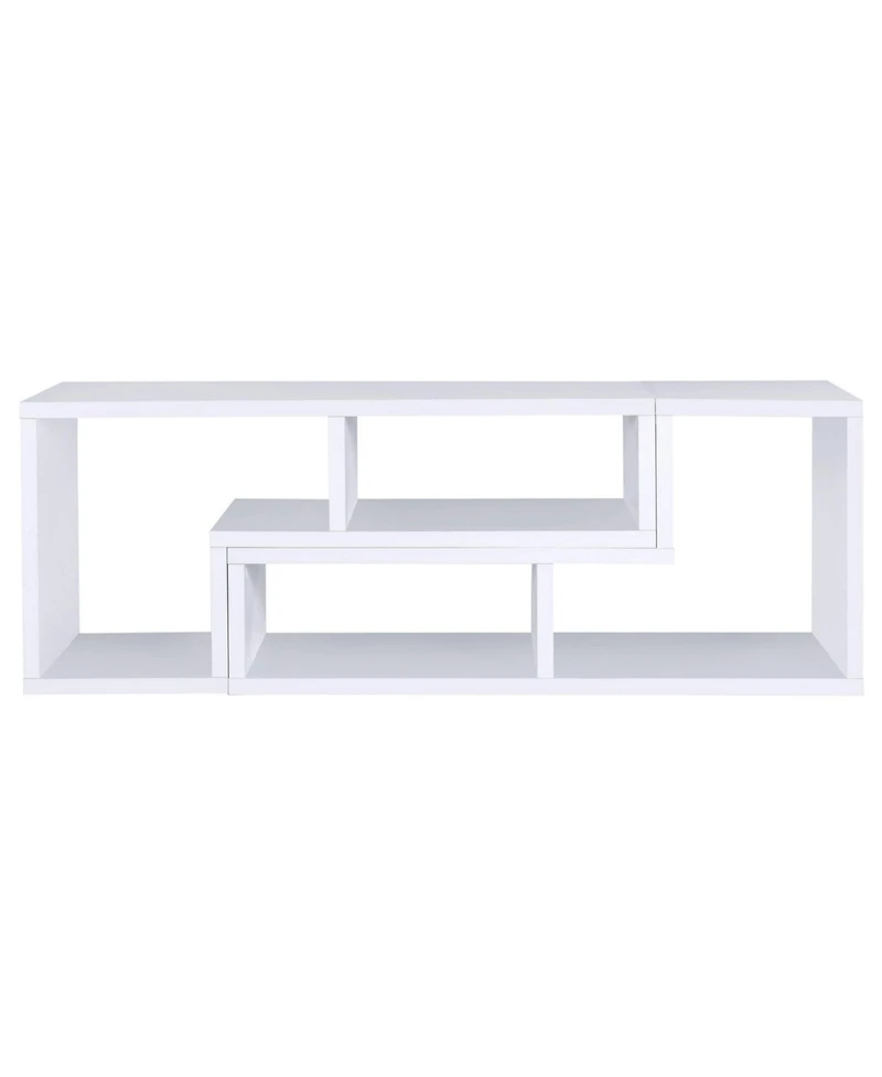 Flynama Multi-purpose Convertible Bookcase L-Shaped Combined Storage Tv Cabinet