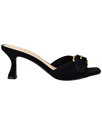 Guess Women's Dista Buckle Kitten Heel Sandals