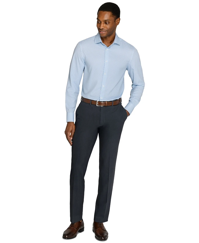ConStruct Men's Slim-Fit Performance Stretch Dress Shirt