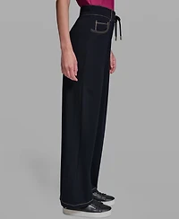 Karl Lagerfeld Paris Women's Pull-On Jersey Pants