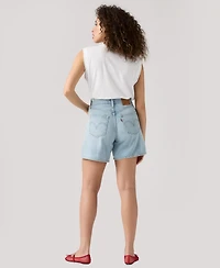 Levi's Women's High-Rise Baggy Denim Shorts
