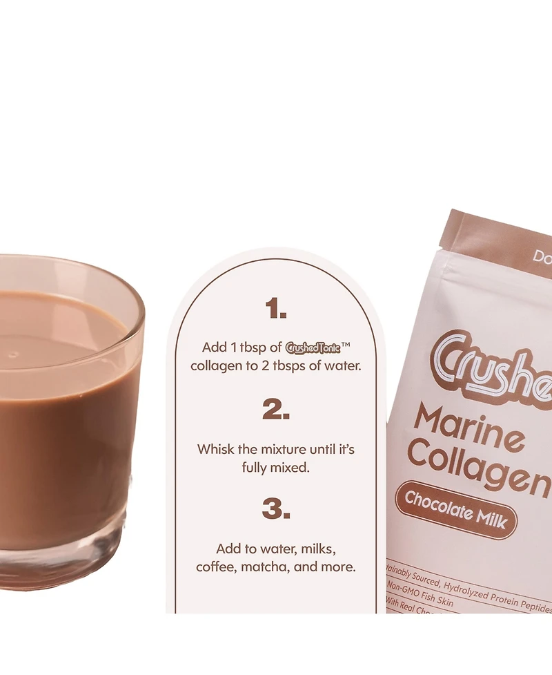 Crushed Tonic Chocolate Milk Collagen Powder