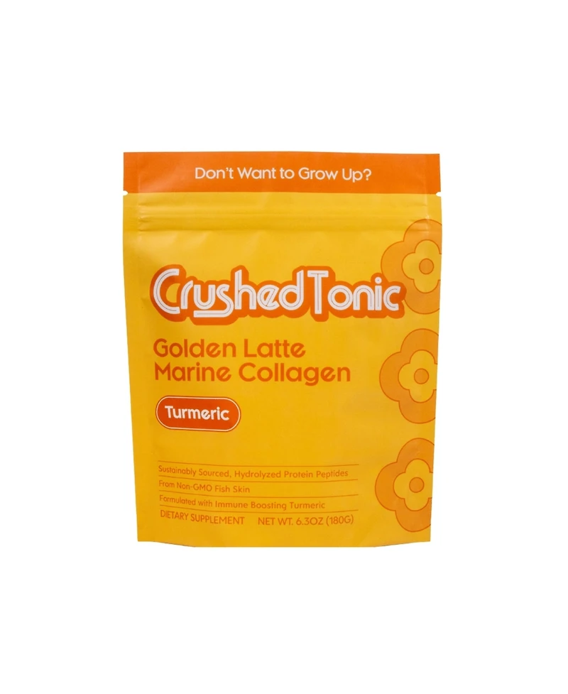Crushed Tonic Pure Turmeric Marine Powder, 180g