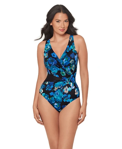 Miraclesuit Women's Secret Garden Circe Soft-Cup One-Piece Swimsuit