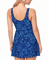 Island Escape Women's Magnolia Underwire Swim Dress, Macy's Exclusive