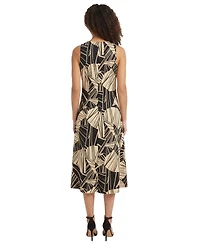 Maggy London Women's Sleeveless Midi Dress