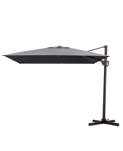 Pellebant Outdoor Patio 9 X 12Feet Aluminum Cantilever Umbrella