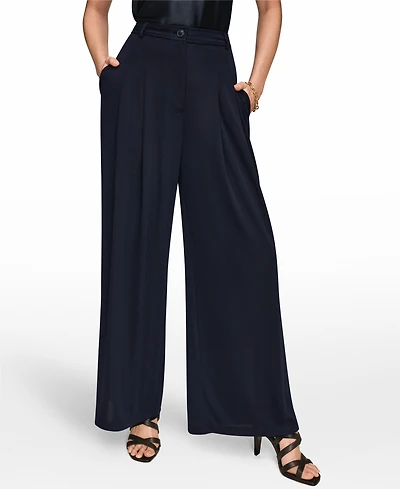 Donna Karan New York Women's Pleated Zip-Fly Pants