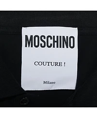 Pre-Owned Moschino Men's Pique Polo T-Shirts