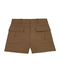 Reiss Women's Britt Cotton Blend Shorts