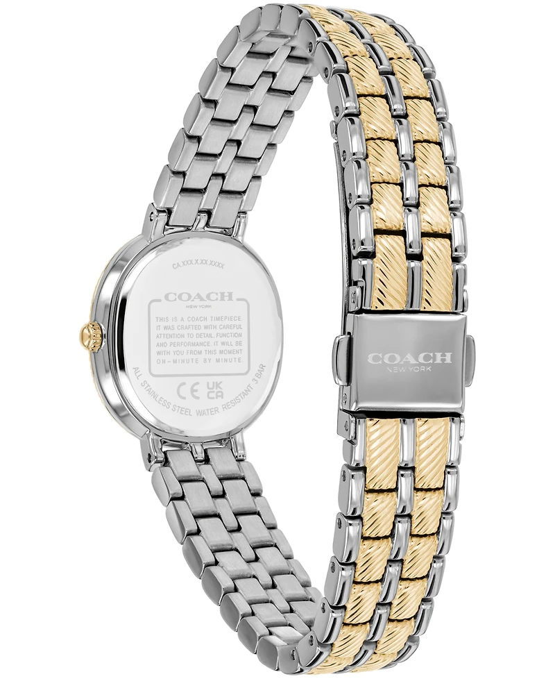 Coach Women's Harlow Two-Tone Stainless Steel Bracelet Watch 23.8mm