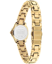 Coach Women's Kitt Gold-Tone Stainless Steel Bracelet Watch 21mm