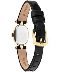 Coach Women's Sammy Black Leather Strap Watch 18mm