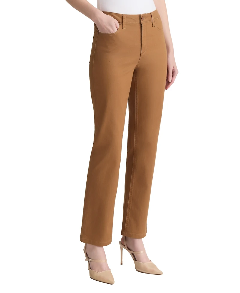 Jones New York Petite Lexington Straight-Leg Jeans