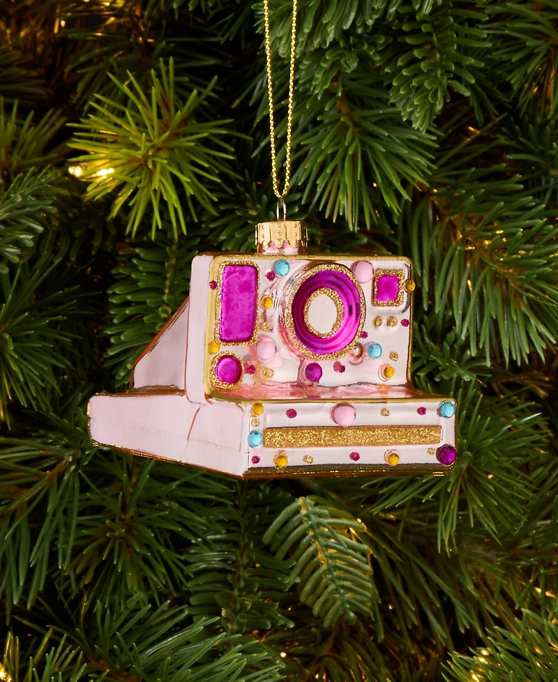 Holiday Lane Eclectic Charms Camera Ornament, Macy's Exclusive