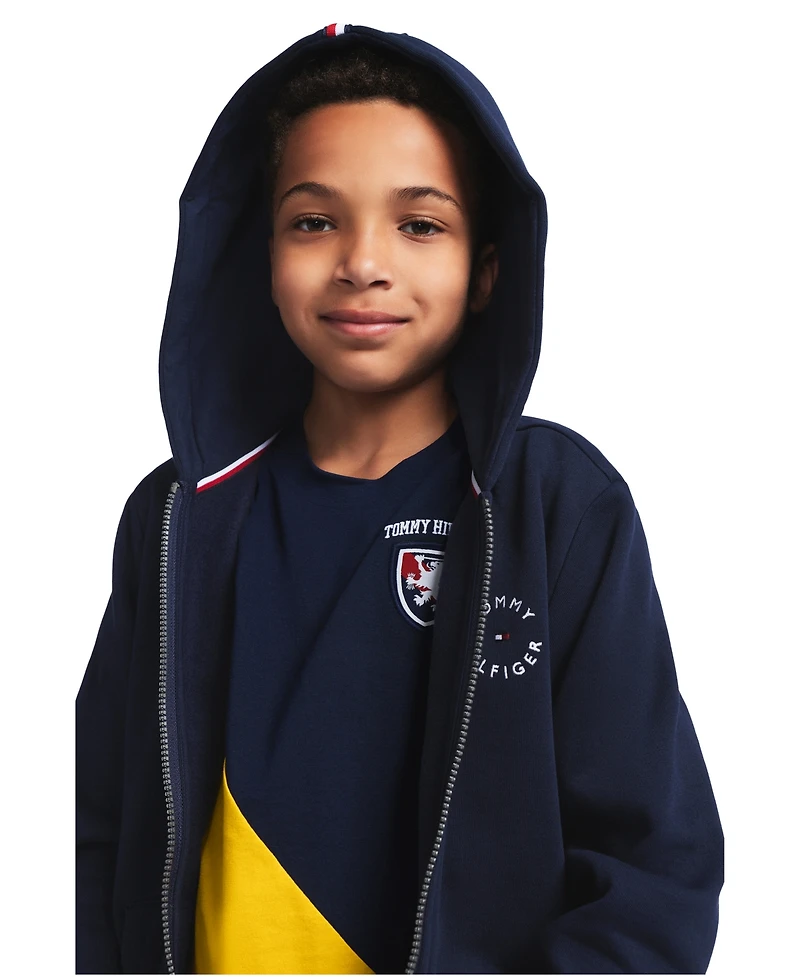 Tommy Hilfiger Boys' 8-20 Elevated Full-Zip Hoodie