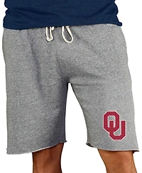 Concepts Sport Men's Gray Oklahoma Sooners Mainstream Terry Shorts