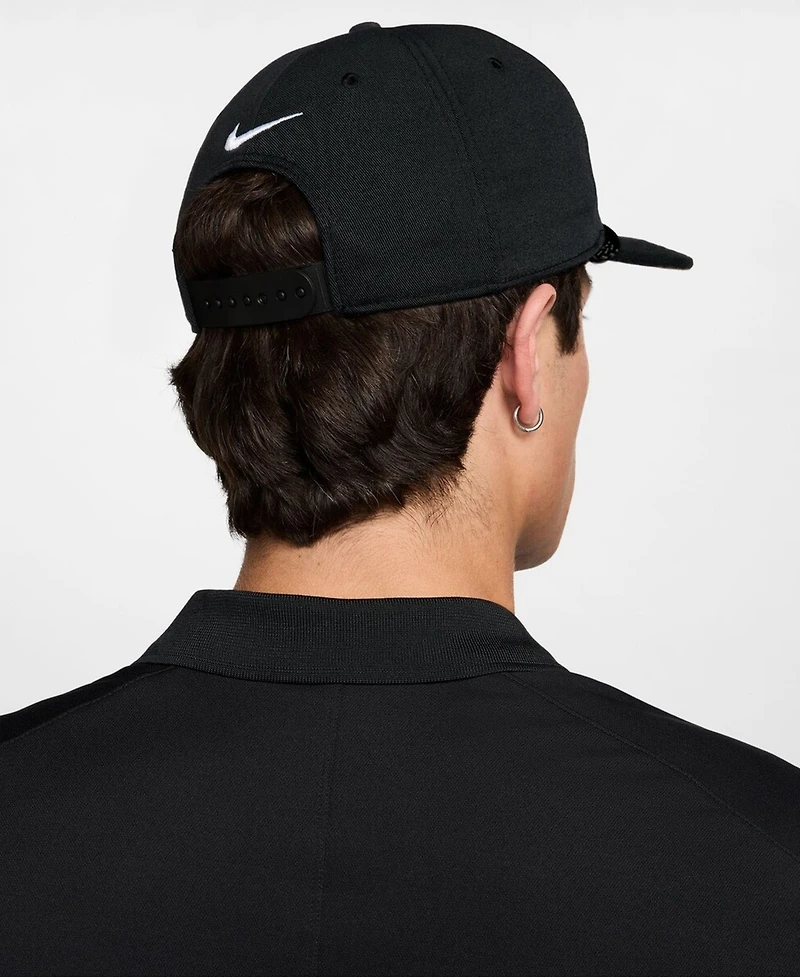 Nike Men's and Women's Black Fried Egg Pro Dri-fit Snapback Hat