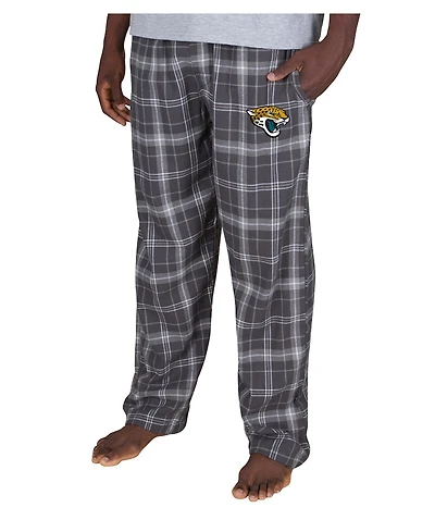 Concepts Sport Men's Charcoal Jacksonville Jaguars Ultimate Plaid Flannel Pants