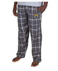 Concepts Sport Men's Charcoal Jacksonville Jaguars Ultimate Plaid Flannel Pants