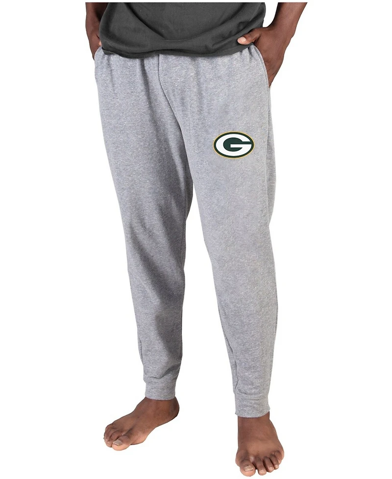 Concepts Sport Men's Gray Green Bay Packers Lightweight Jogger Sleep Pants