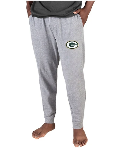 Concepts Sport Men's Gray Green Bay Packers Lightweight Jogger Sleep Pants