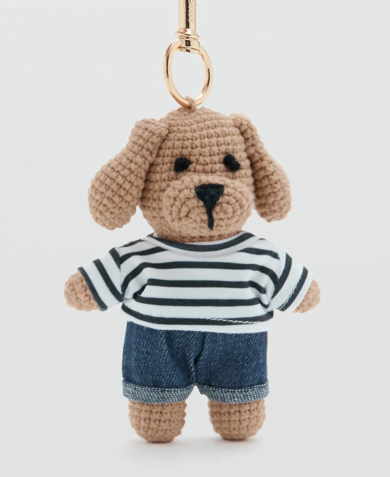 Mango Women's Plushie Keychain