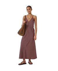 Hush Women's Air Flow Seam Detail Maxi Slip Dress