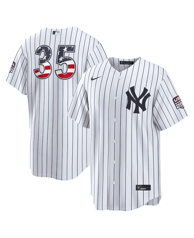 Nike Men's Cody Bellinger White New York Yankees Usa 250 Fourth of July Stadium Jersey