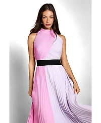 Coast Women's Fit and Flare High Neck Maxi Dress