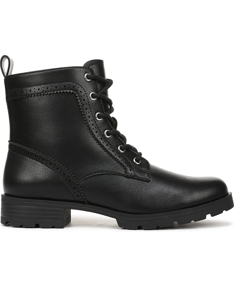 LifeStride Women's Lena Zip Lace-Up Booties