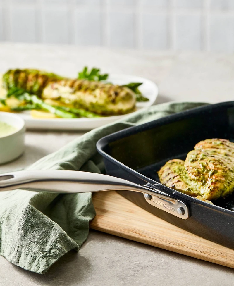 Cuisine::pro Green Stone Aluminum 11" in Ultimate Grill Pan