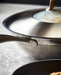 Cuisine::pro iD3 Stainless Steel 5.3-Quart Wok