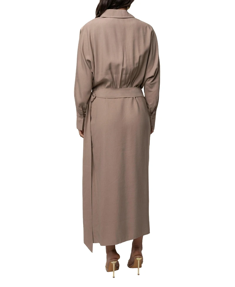 Jluxlabel Women's Skyline Wrap Midi Dress