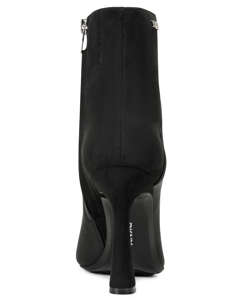 Dkny Women's Christabel Zipper Heeled Booties