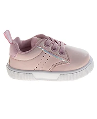 Laura Ashley – Girls (Size 6 To 10) Lace-Up Casual Shoes with Heart Detail (Toddler)