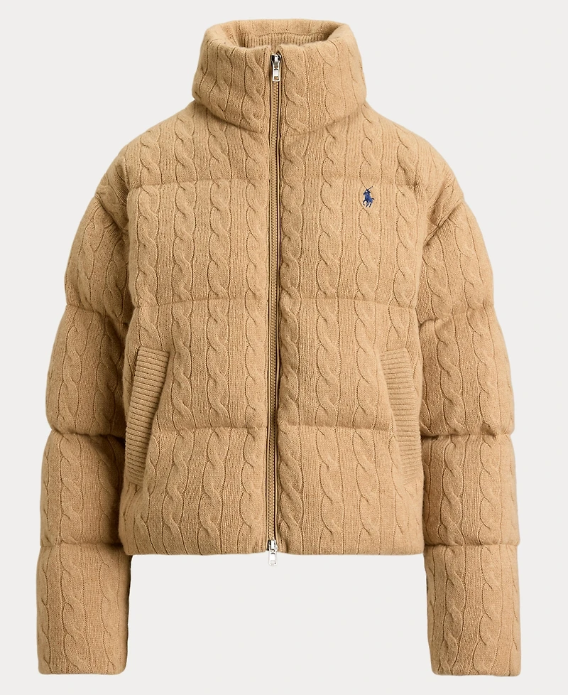 Polo Ralph Lauren Women's Mock Neck Puffer Jacket