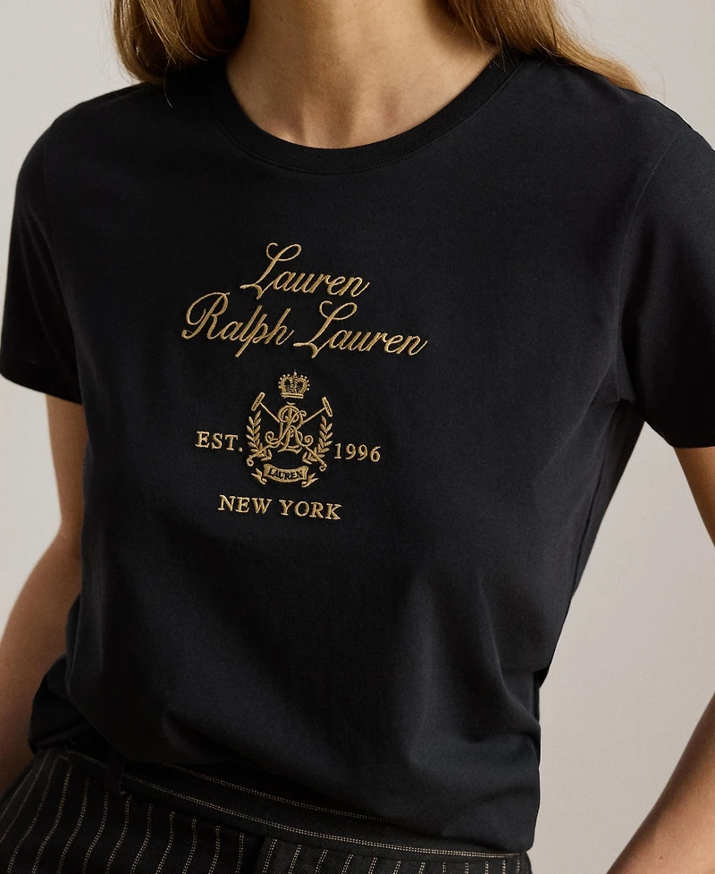 Lauren Ralph Women's Crewneck Short-Sleeve T-Shirt