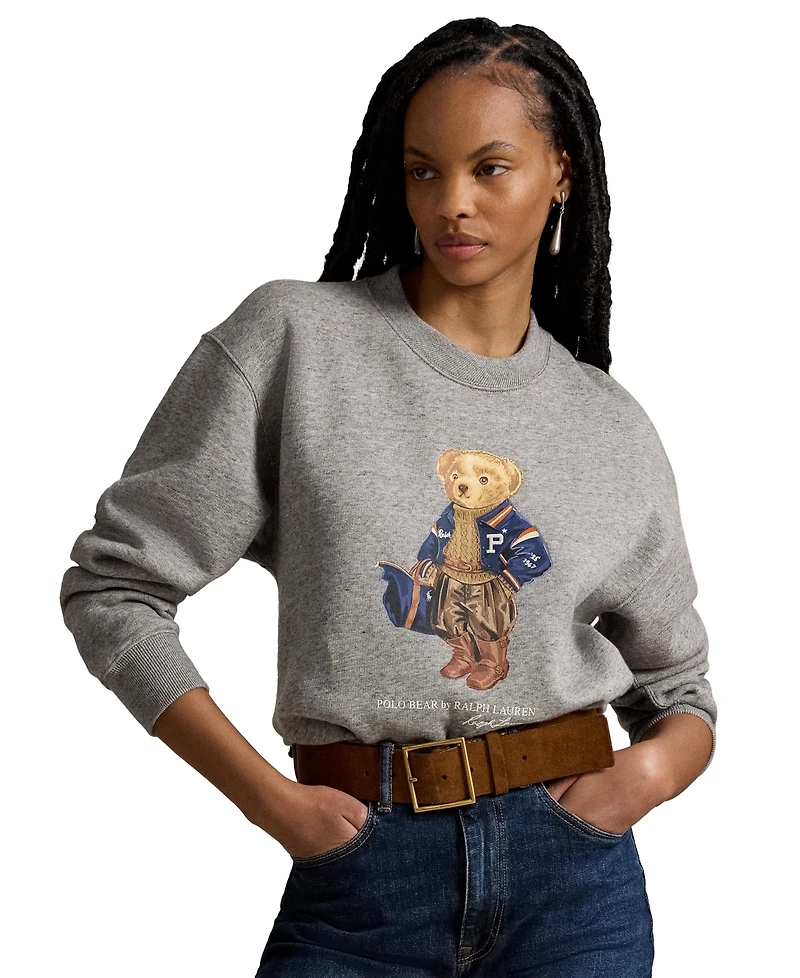Polo Ralph Lauren Women's Bear Crewneck Sweatshirt