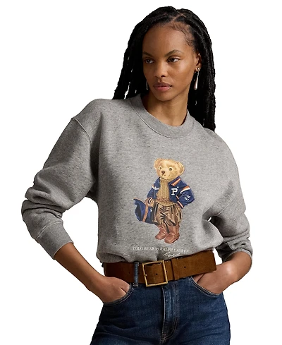 Polo Ralph Lauren Women's Bear Crewneck Sweatshirt