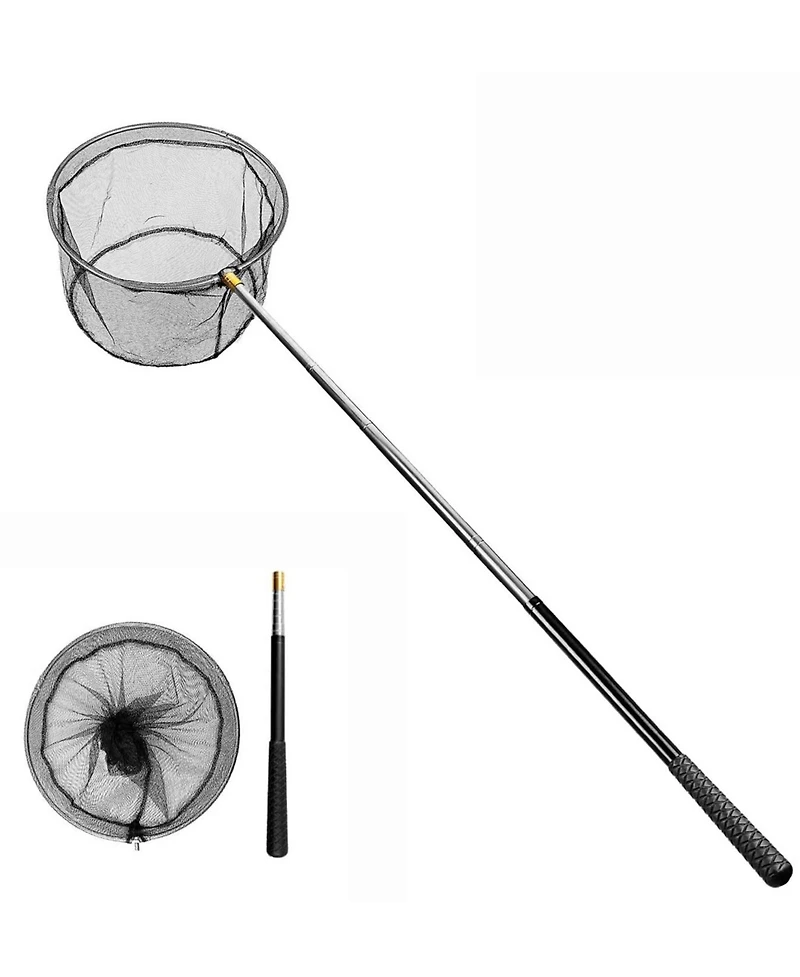 Xdovet Pool Skimmer Net Telescopic Pole Leaf Rake