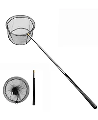 Xdovet Pool Skimmer Net Telescopic Pole Leaf Rake