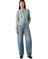 Levi's Premium Women's Baggy Dad Cotton Barrel-Leg Jeans