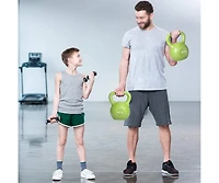 Zeny Kettlebell Set, Strength Training Kettlebells Weight Set for Women, Vinyl Coated Kettle Bell Home Gym Workout Lifting Equipment