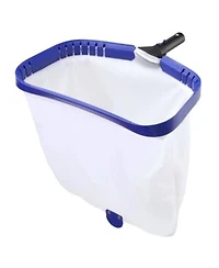 Pool Skimmer Net Aluminum Frame Nylon Mesh Leaf Rake