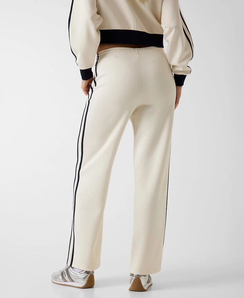 Guess Women's Hoshi Side-Band Straight-Leg Jogger Pants